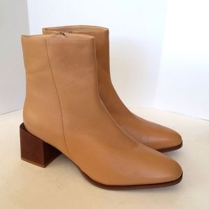 Seychelles tan beige genuine leather boots